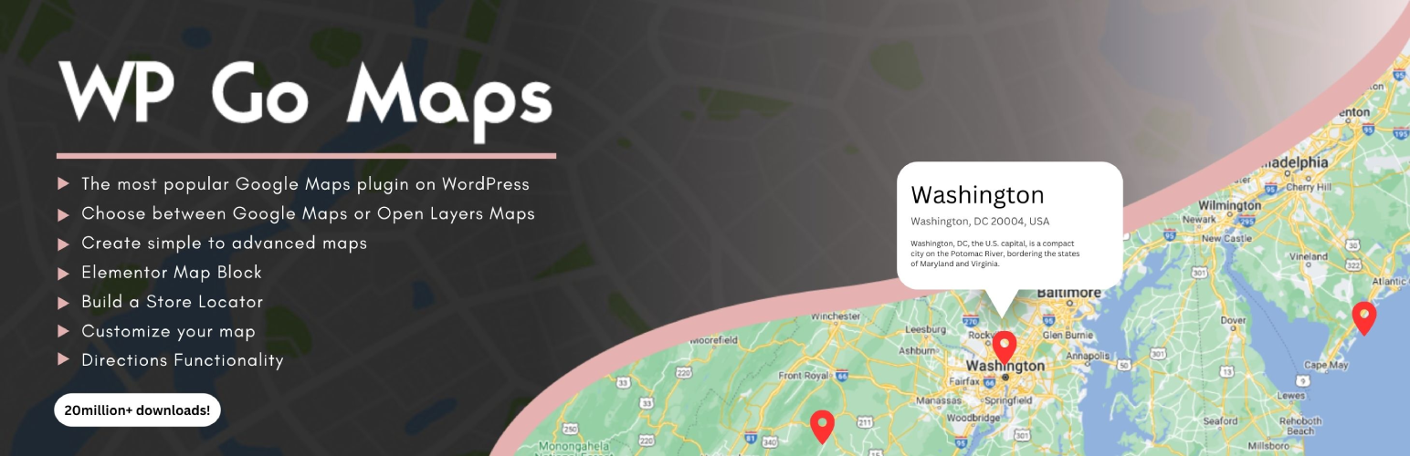 WP Go Maps (anciennement WP Google Maps)