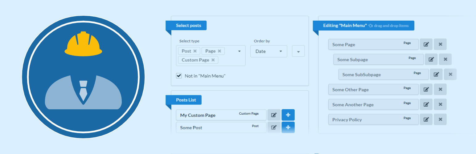WP Headless Menu Editor