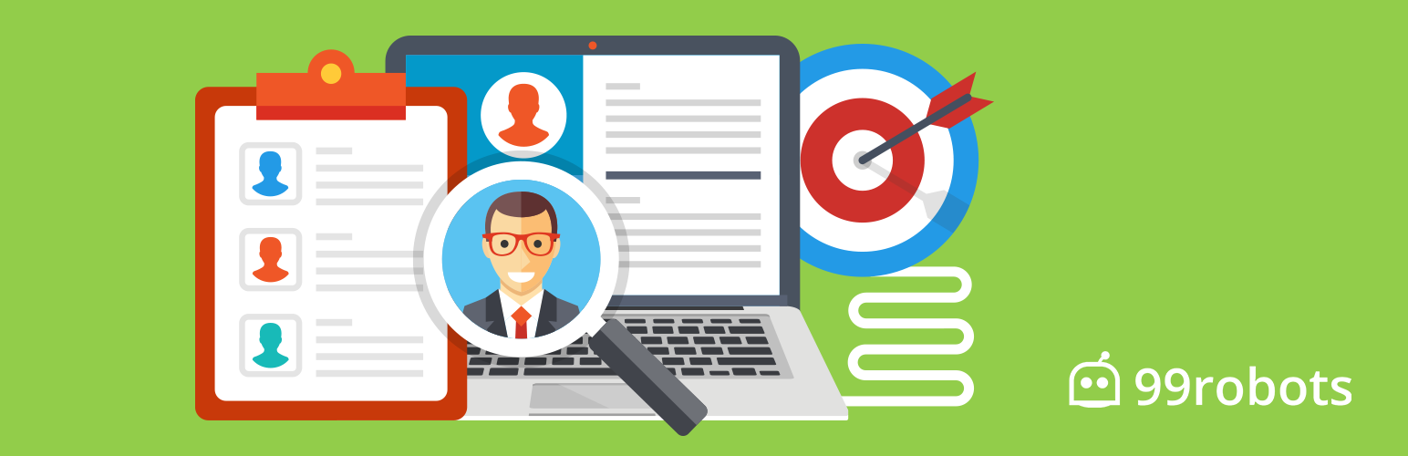 WordPress 外掛 WP Jobs 的封面圖片。