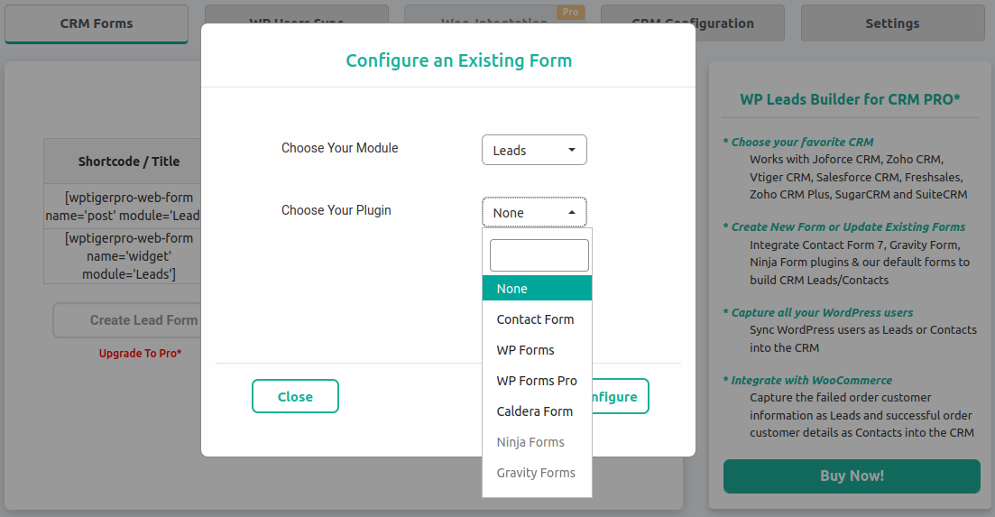 Enable Form in the edit view of CRM Forms