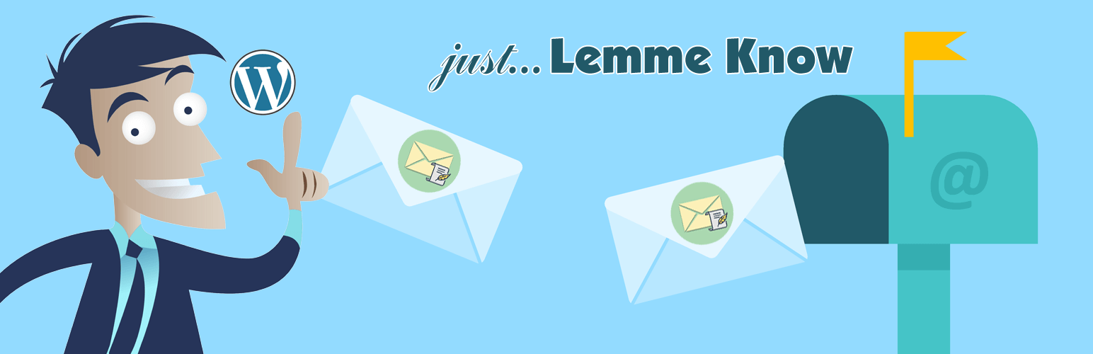 WordPress 外掛 Lemme Know 的封面圖片。