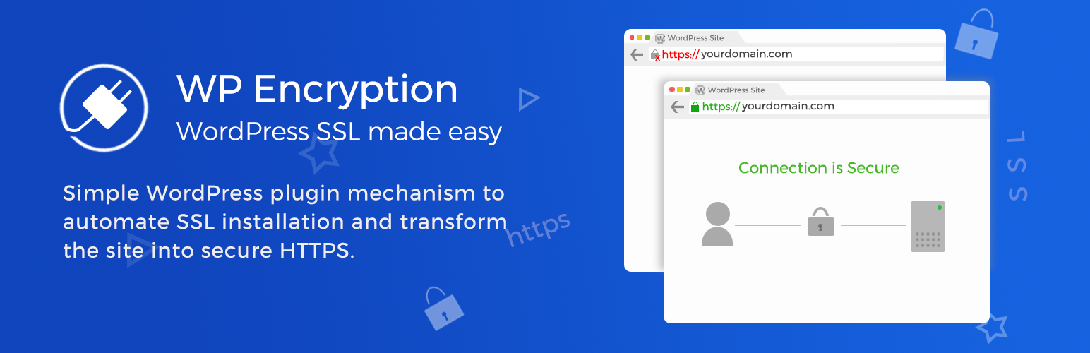 Product image for WP Encryption – One Click Free SSL Certificate & SSL / HTTPS Redirect to Force HTTPS, SSL Score.