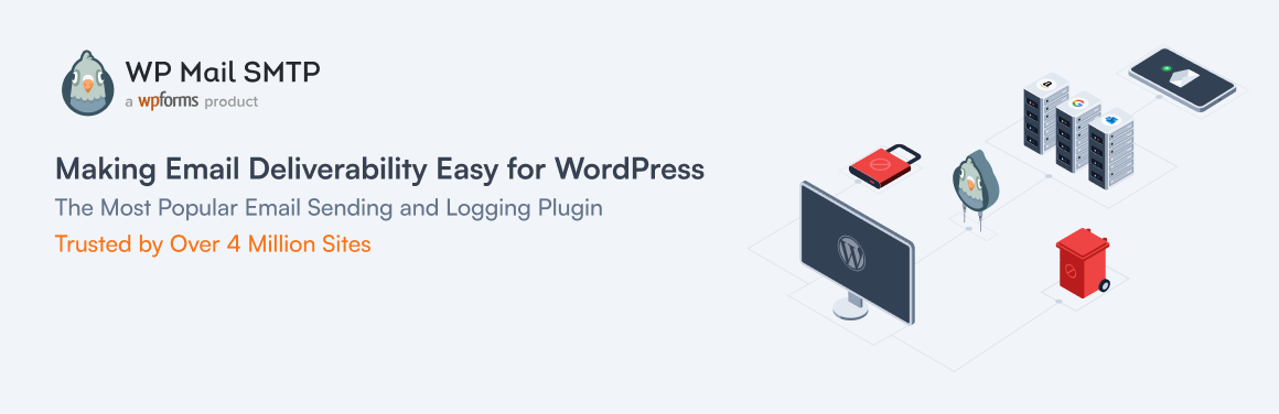 WP Mail SMTP by WPForms – The Most Popular SMTP and Email Log Plugin