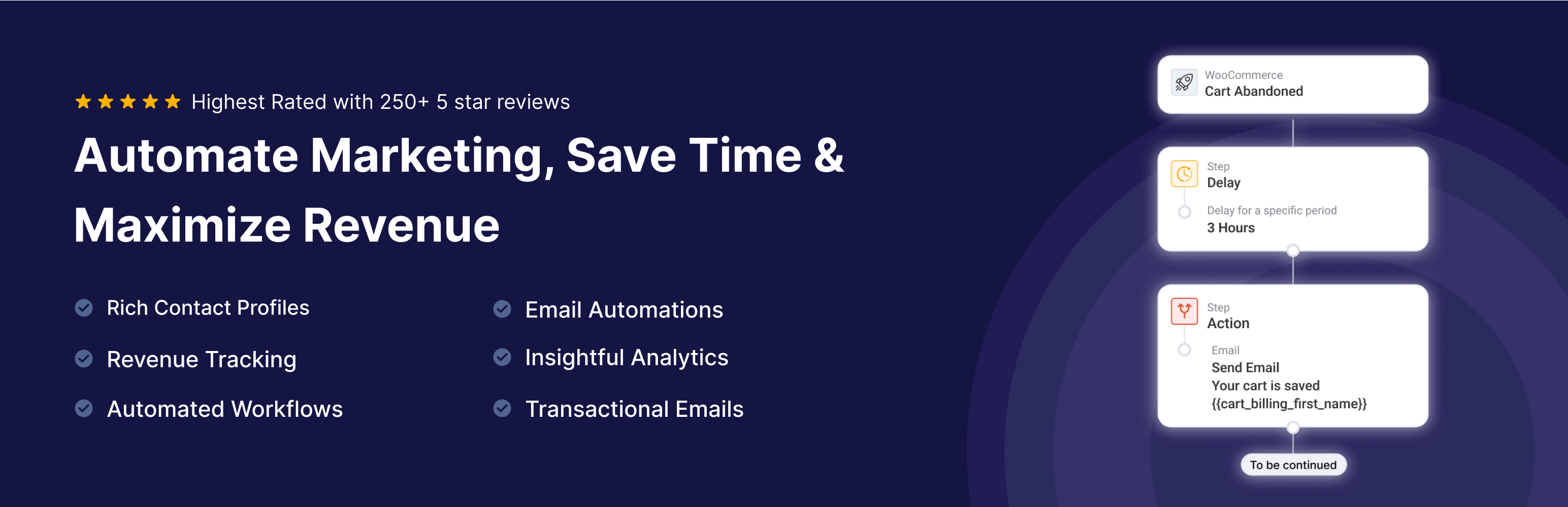 WordPress 外掛 FunnelKit Automations – Email Marketing Automation and CRM for WordPress & WooCommerce 的封面圖片。