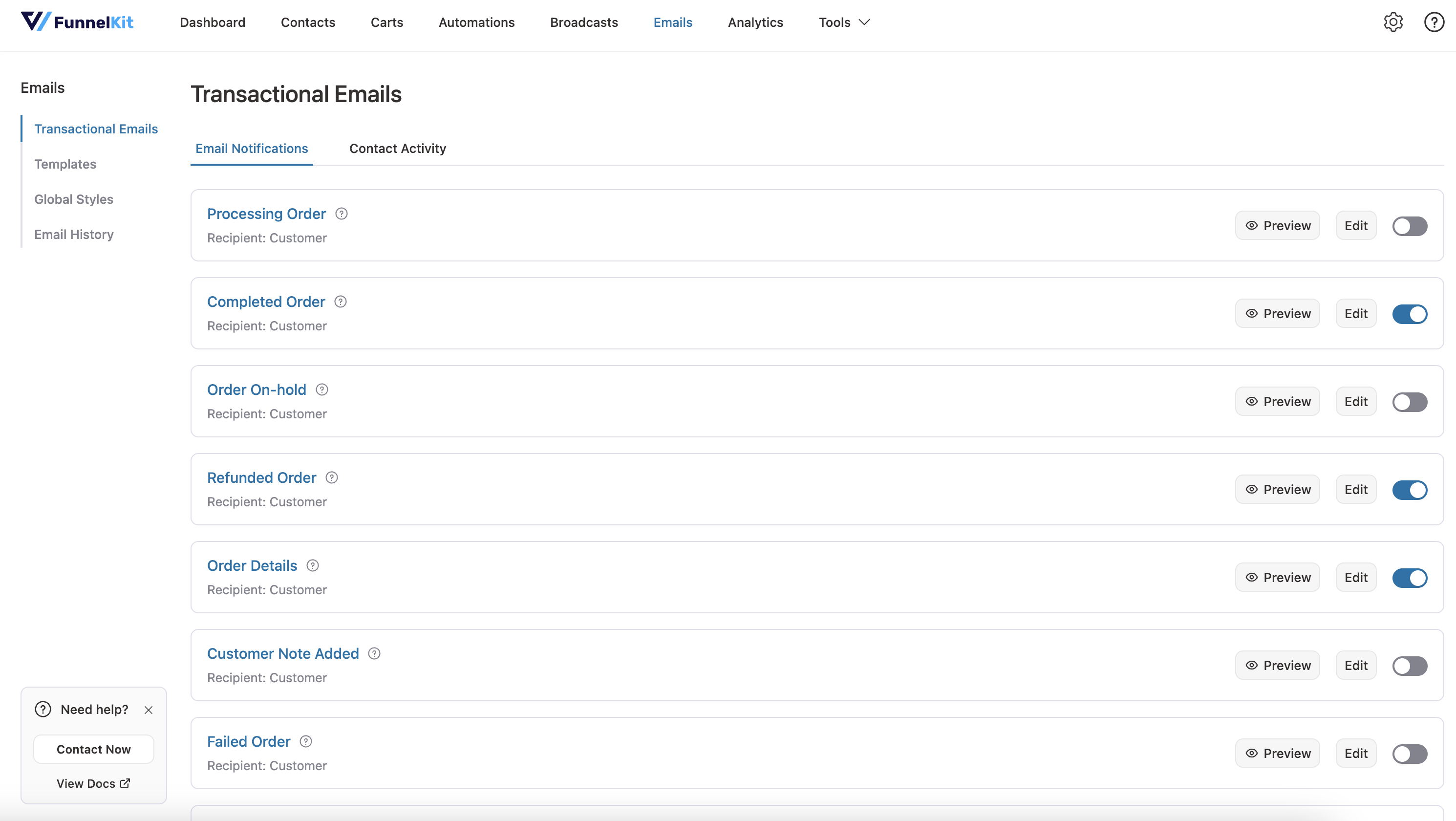 FunnelKit Automations &#8211; Email Marketing Automation and CRM for WordPress &amp; WooCommerce - Screenshot 6