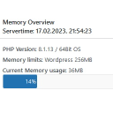 WP-Memory-Usage Icon