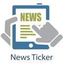 News Headline Ticker logo