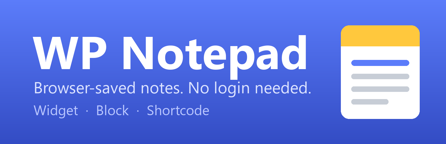 WP Notepad
