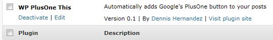 Plugin Activation