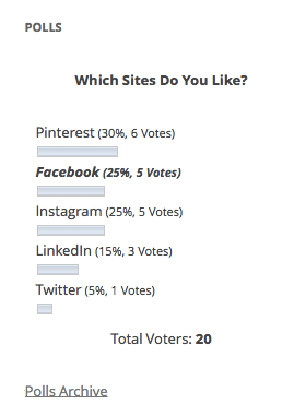 Poll - Results