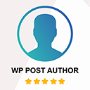 WP Post Author &#8211; Enhance Your Posts with the Author Bio, Co-Authors, Guest Authors, and Post Rating System, including User Registration Form Builder Icon