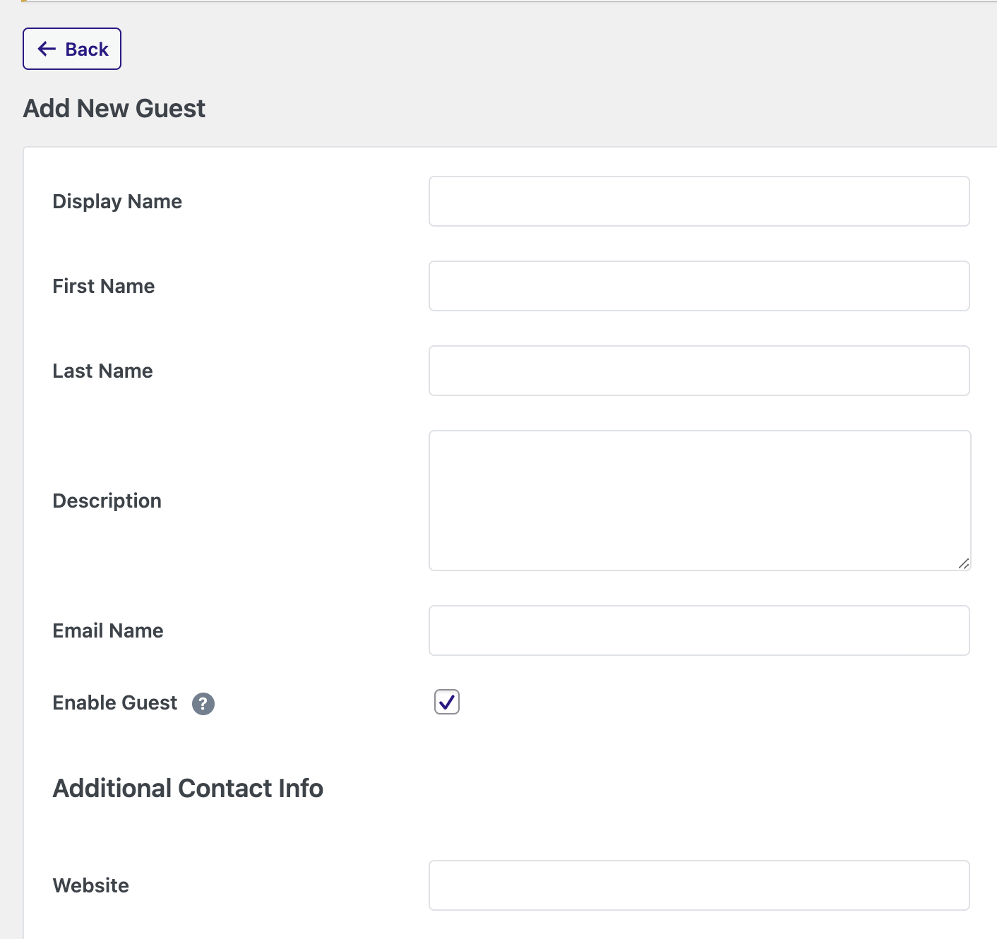 Guest Author Registration Form