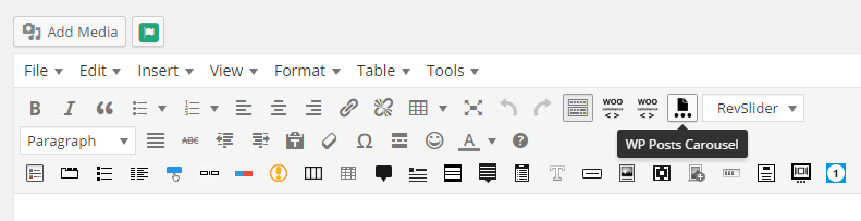 WYSIWYG button