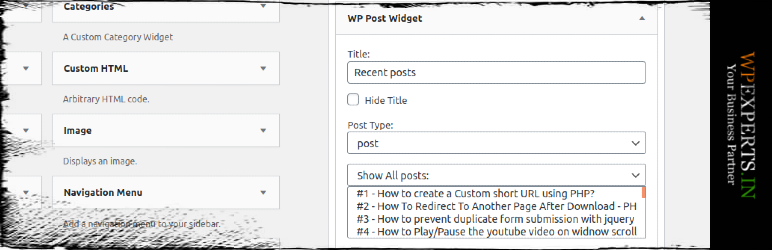WP Post Widget