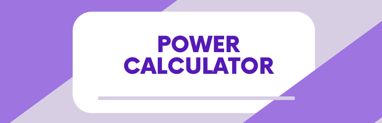 WP POWER CALCULATOR