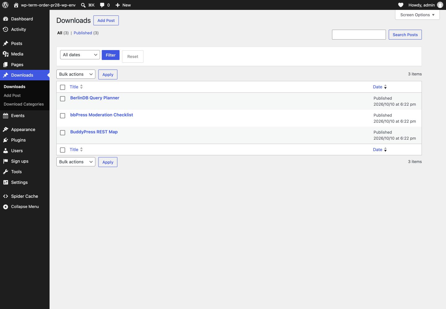 Downloads