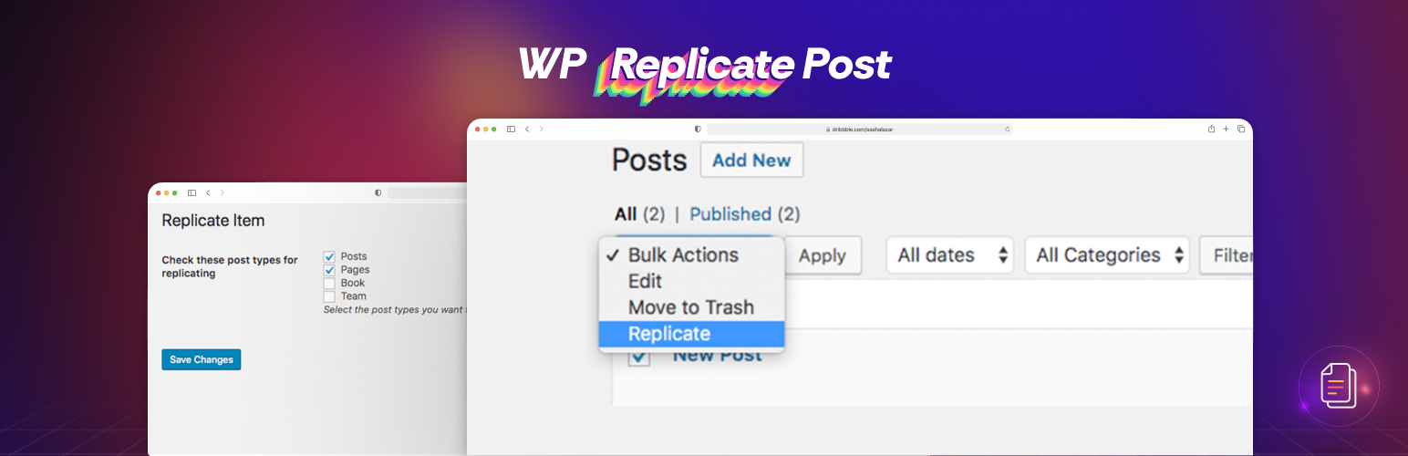 WP Replicate Post