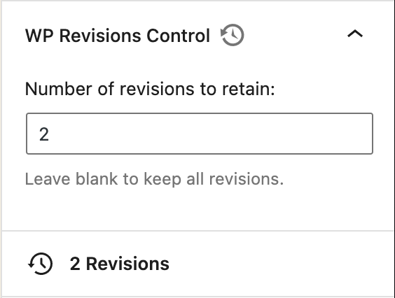 The post-level controls for the Block Editor provided in version 1.4.