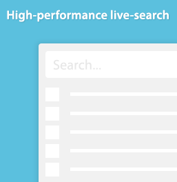 WP Live Search Icon