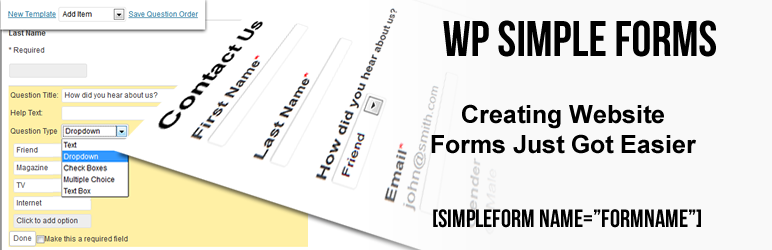 WP Simple Forms
