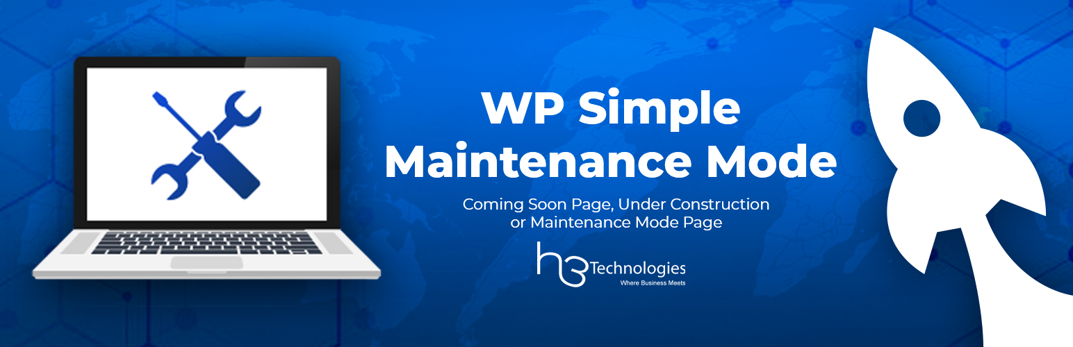 WP Simple Maintenance & Under Construction Mode