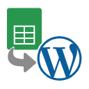 WP Simple Spreadsheet Fetcher for Google Icon