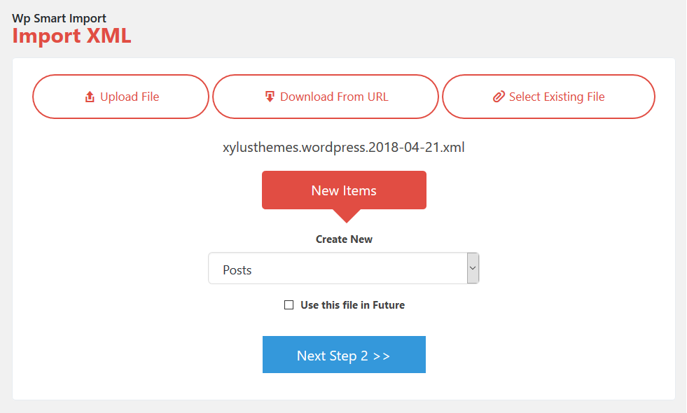 WP Smart Import : Import any XML File to WordPress