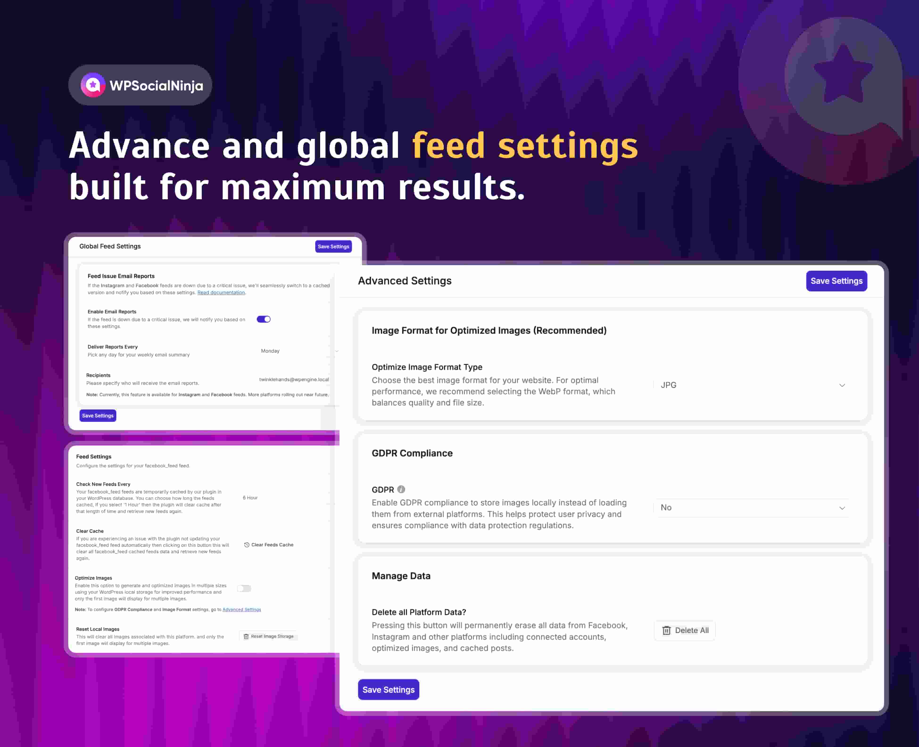 WP Social Ninja – Embed Social Feeds, User Reviews & Chat Widgets