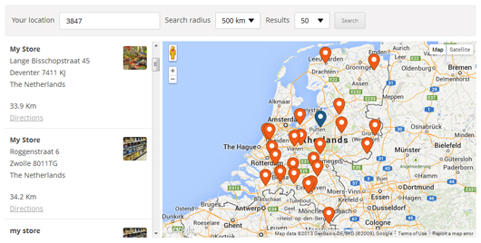 WP Store Locator – WordPress plugin