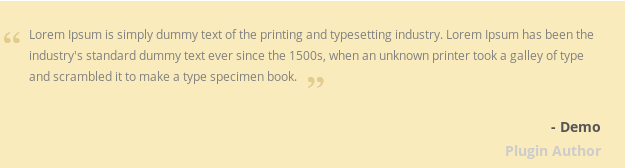 WP Testimonial