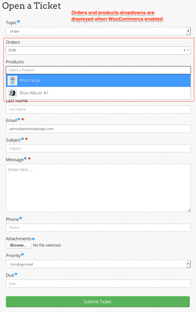 Customer Service Software &amp; Support Ticket System