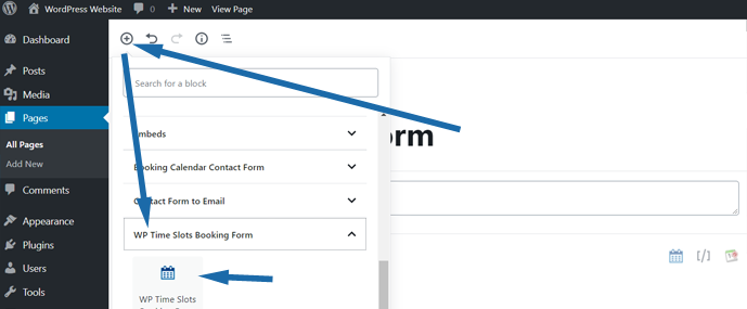 Publish form location in the new Gutemberg editor.