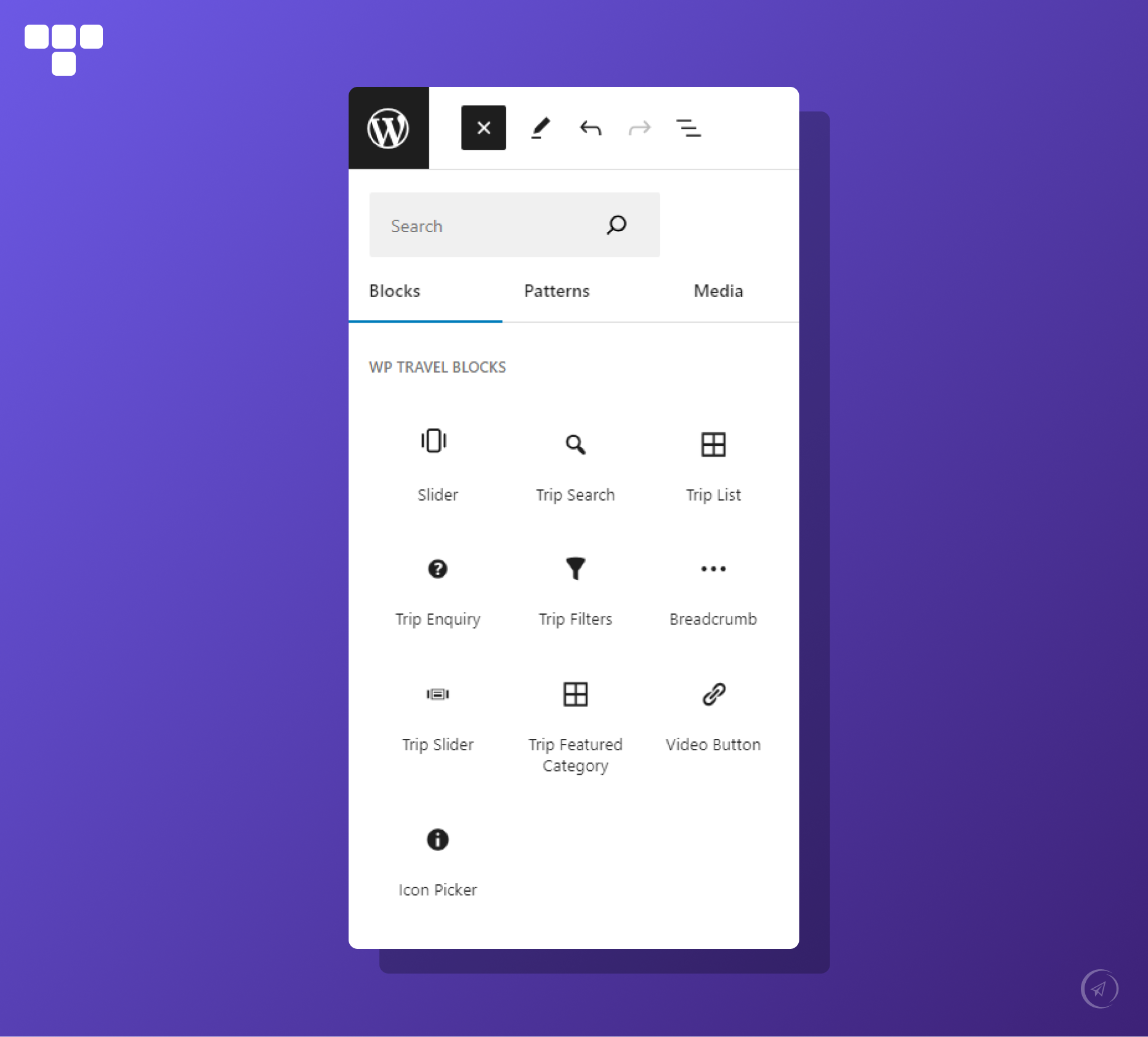 WP Travel Gutenberg Blocks - Screenshot 1