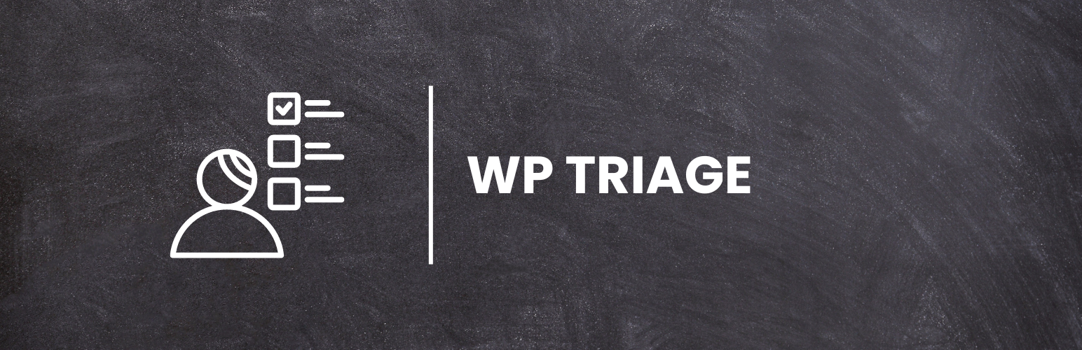 WordPress 外掛 WP Triage 的封面圖片。