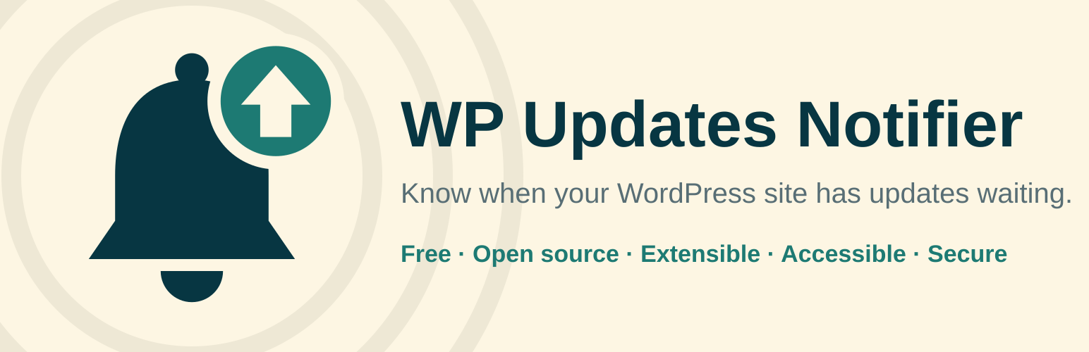 WordPress 外掛 WP Updates Notifier 的封面圖片