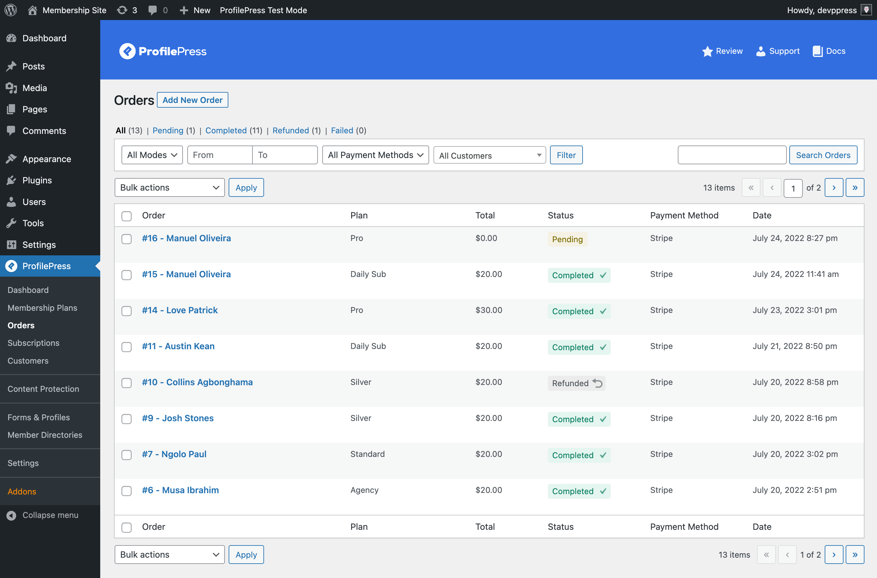 How to Enable FPX With Stripe and MemberPress? - MemberPress User