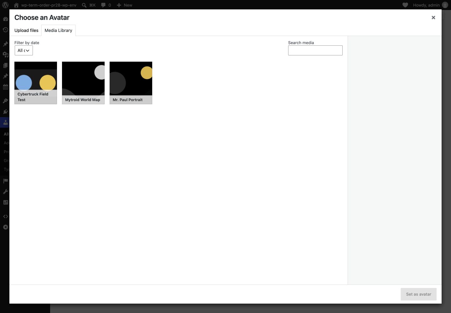 WP User Profiles (Side)