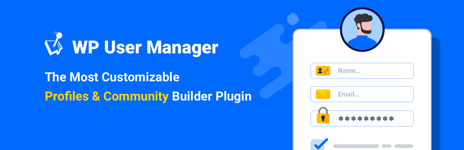 WP User Manager — User Profile Builder & Membership