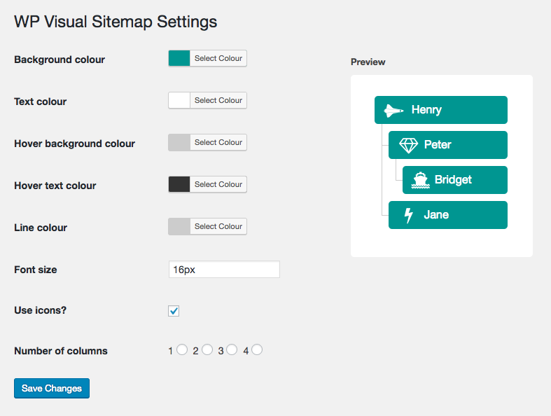 WP Visual Sitemap