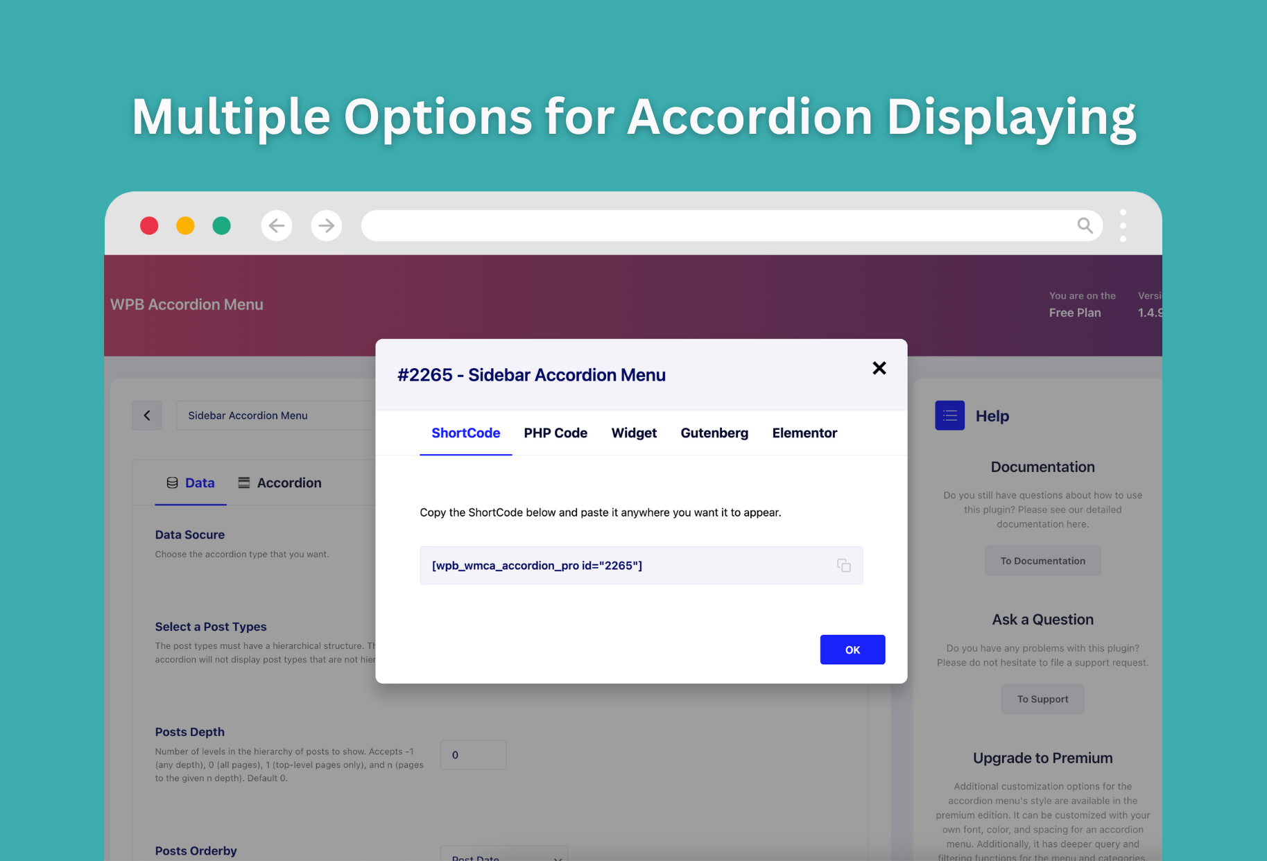 WPB Accordion Menu – Responsive Collapse Vertical Sidebar Menu – WooCommerce Category Accordion