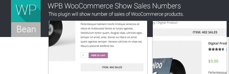 Show Product Sales Count for WooCommerce