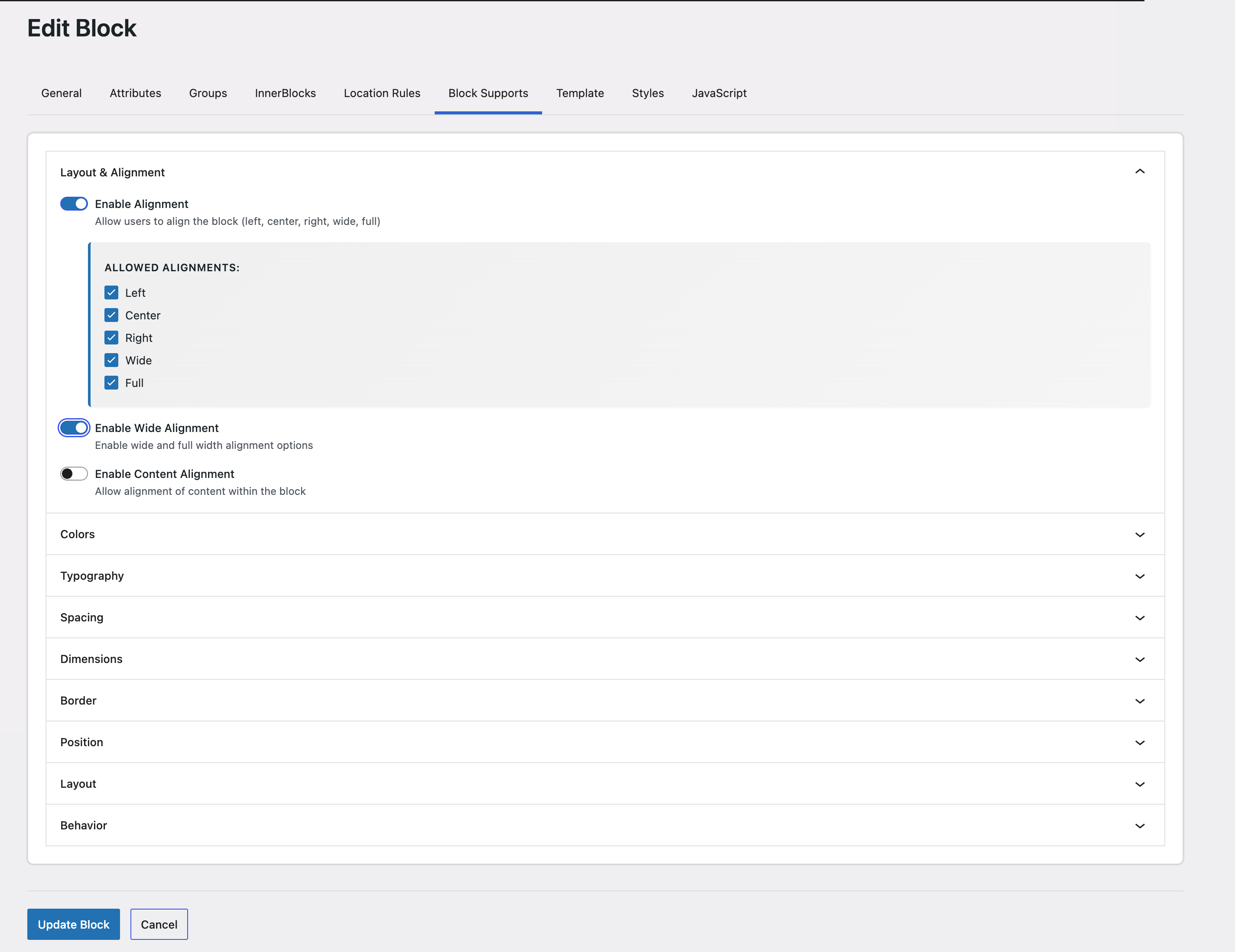 Icon Picker – Choose block icons from supported WordPress icon options