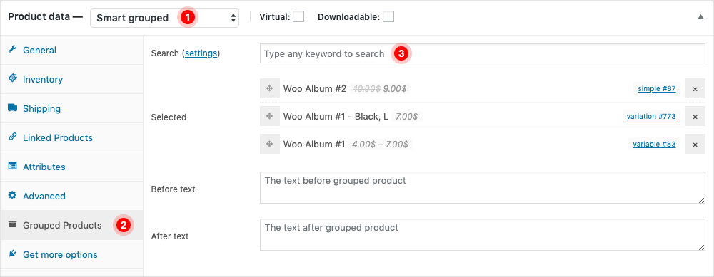 WPC Grouped Product for WooCommerce