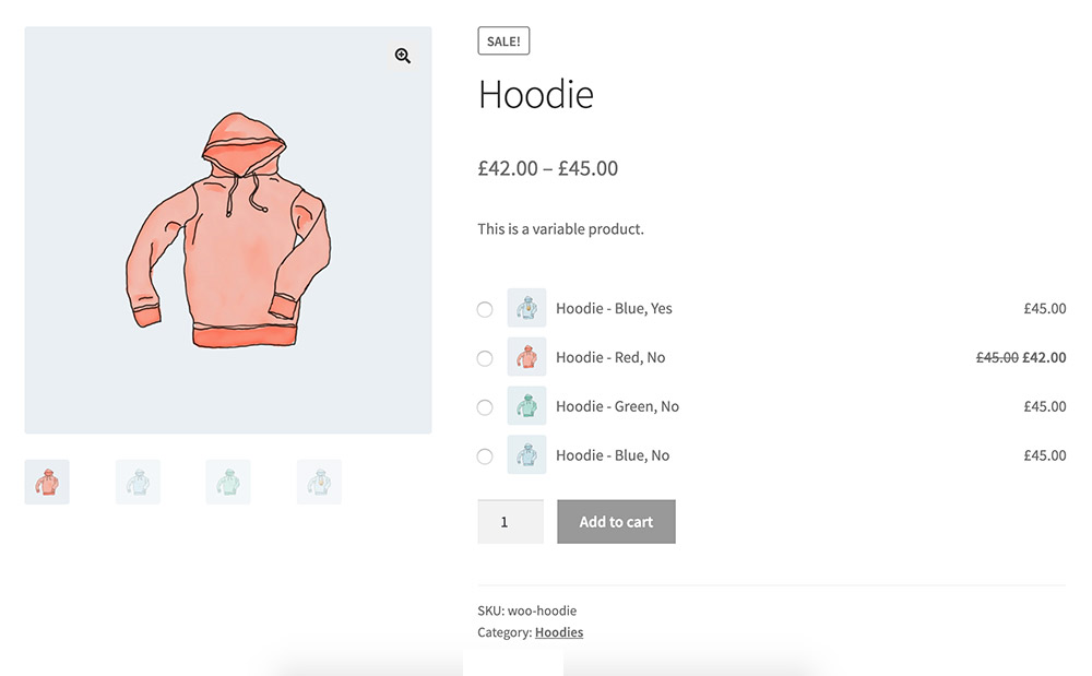 WPC Variations Radio Buttons for WooCommerce