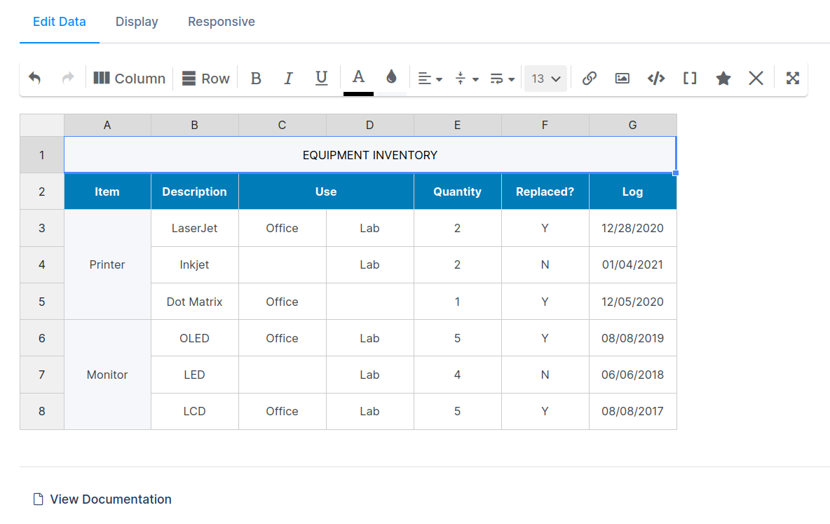 wpDataTables &#8211; WordPress Data Table, Dynamic Tables &amp; Table Charts Plugin