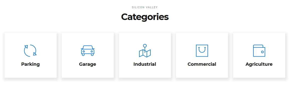 Elementor Categories Widget / Element