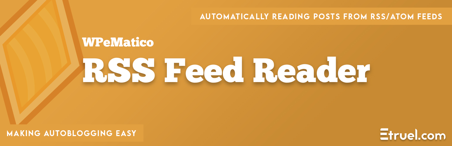 WPeMatico RSS Feed Reader
