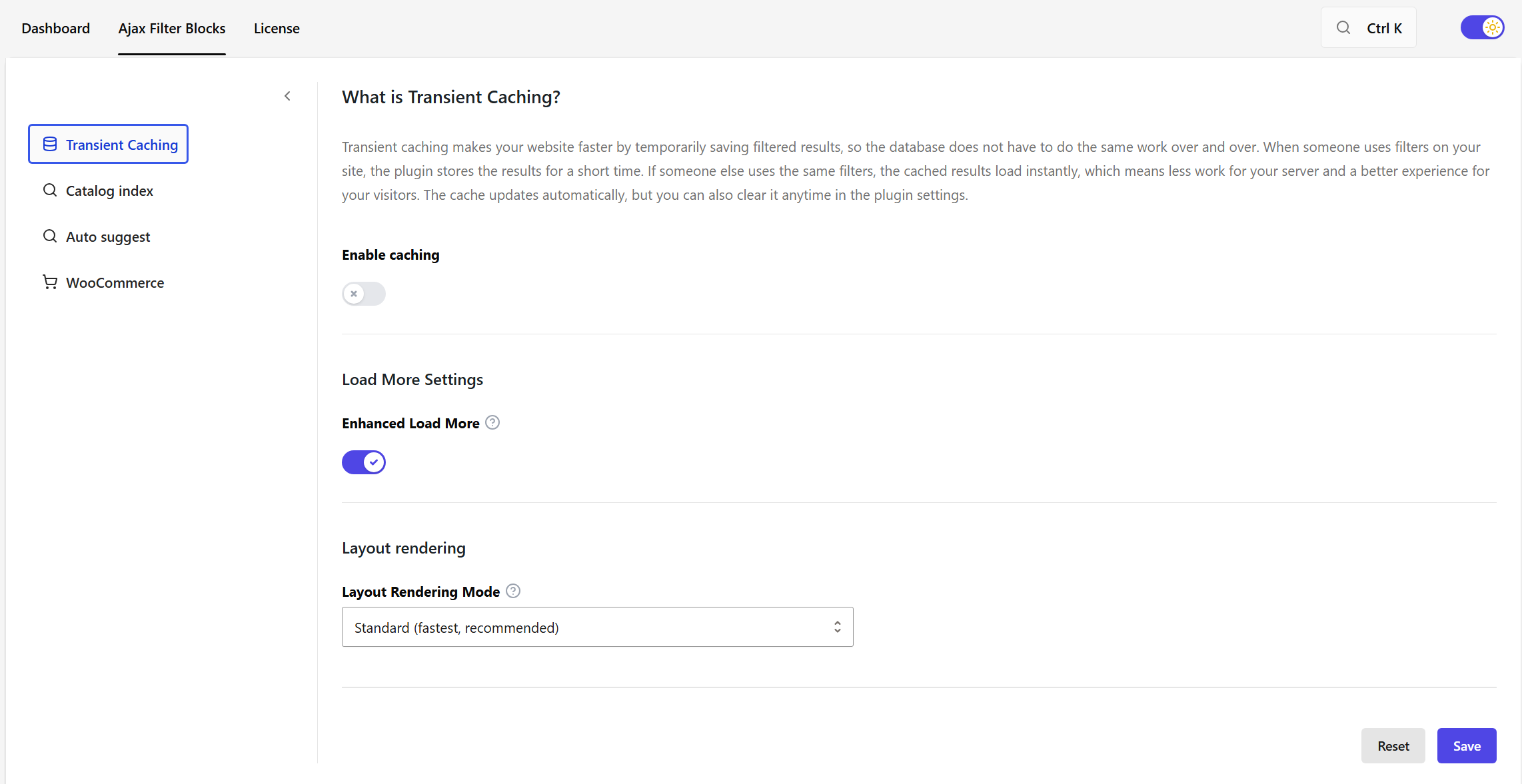 Design controls unlocked in the free version—style filters and loops in the editor