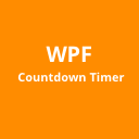 WPF Product Countdown Timer