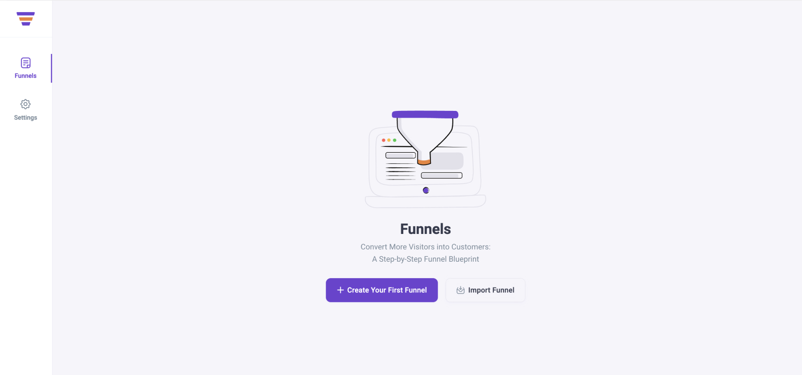 Create Your First Funnel